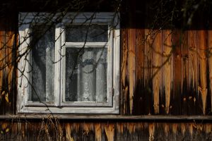 drewno elewacja okno